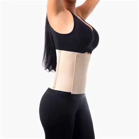 Faja abdominal media presión